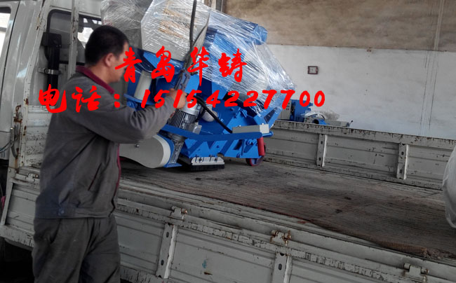移动式路面抛丸机主机装车发货 移动式路面抛丸机主机装车发货
